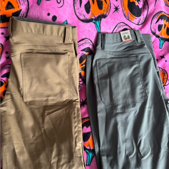 Jockey Outdoors Tan and Gray Men’s Utility Pants 36x32 - Picture 6 of 6